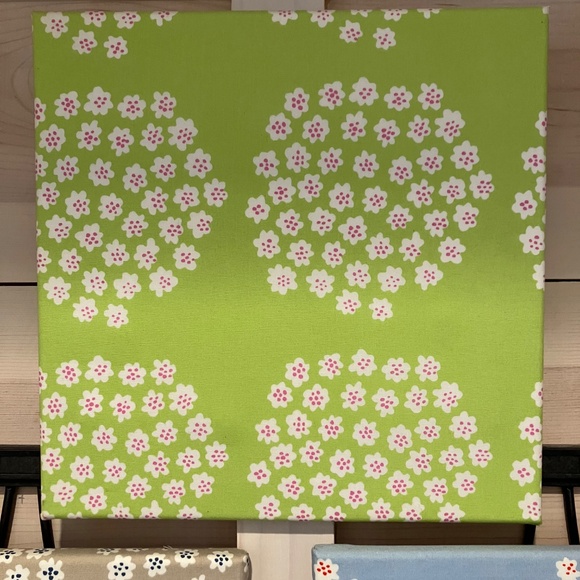 Set of 3 Marimekko Handmade Fabric Panels for Wall Hanging - Picture 3 of 4